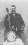 Anglo concertina player